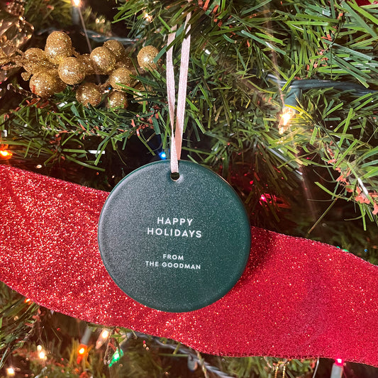 Happy Holidays-ACC Wreath Disc Ornament